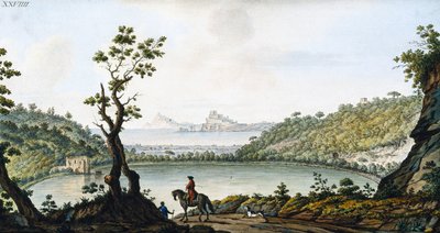 View of Lake Avernus 作者 不明