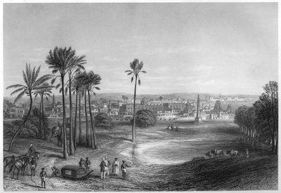 马德拉斯，印度，c1860的视图 作者 不明