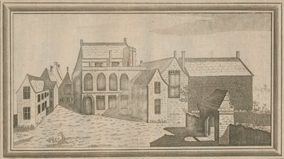 1784年在牛津郡的大教堂洛弗修道院的视图 作者 不明