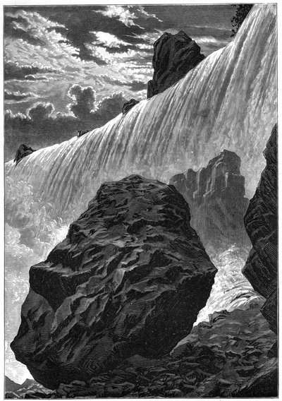 尼亚加拉大瀑布景观，1877年 作者 不明