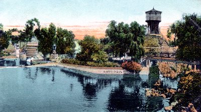 Villa Dolores，Lago Azul，蒙得维的亚，乌拉圭，c1900年代 作者 不明