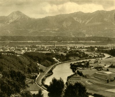 菲拉赫，奥地利克恩顿州，摄于1935年。 作者 Unbekannt