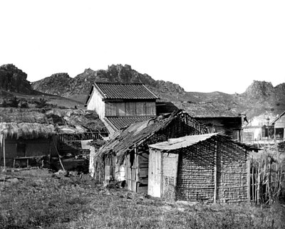 1900年韩国的乡村小屋 作者 不明