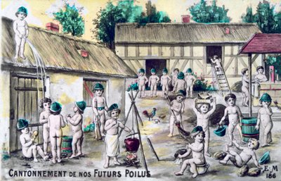 法国复古明信片，c1900 作者 不明