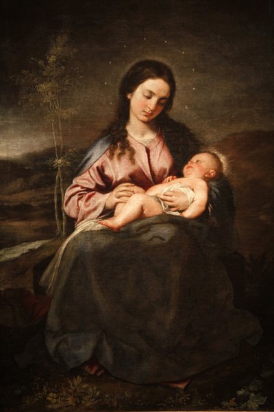 Virgin and child by Alonso Cano Madrid Spain 作者 不明