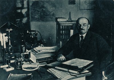 俄罗斯莫斯科布尔什维克领导人弗拉基米尔·伊里奇·列宁，1922年10月7日，俄罗斯莫斯科 作者 不明
