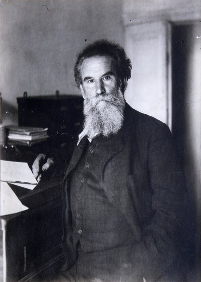 俄罗斯作家弗拉基米尔·科罗连科（Vladimir Korolenko），1910年代 作者 不明
