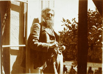 弗拉基米尔·索洛维约夫（Vladimir Solovyov），俄罗斯哲学家，诗人和文学评论家，法国戛纳，1899年 作者 不明