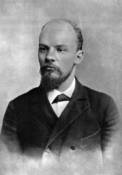 弗拉基米尔·乌里扬诺夫·列宁（Vladimir Ulyanov Lenin），俄国布尔什维克革命者，俄罗斯圣彼得堡，1897年2月 作者 不明