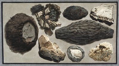 维苏威火山的火山物质 作者 不明