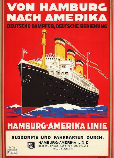从汉堡到美国。奥地利，格拉茨，1938-1939年（维也纳，魏纳） 作者 Unbekannt