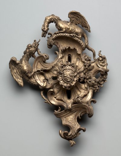 墙壁装饰，1715-1725年。 作者 不明