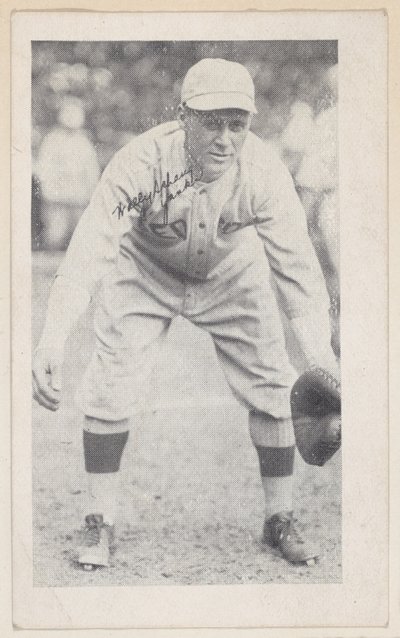 Wally Schang，C. Yanks，来自棒球条卡W575-2，约1921-22。 作者 不明