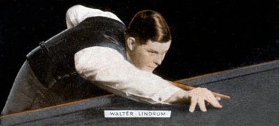 Walter Wally Lindrum，世界台球冠军，1935年 作者 不明