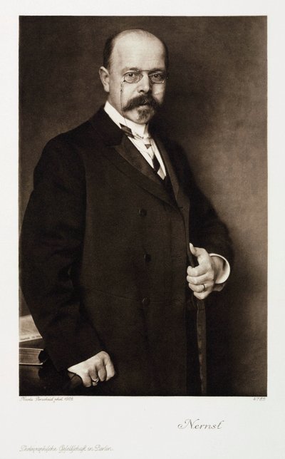 Walther Nernst，德国物理化学家 作者 不明