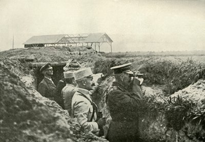 观看法国战役，1915年，1919年。 作者 不明