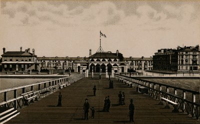 惠灵顿码头，约1880年。 作者 不明