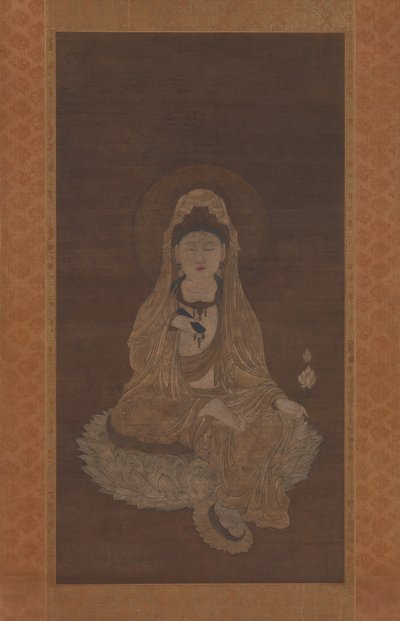 白袍观音，13世纪。 作者 不明