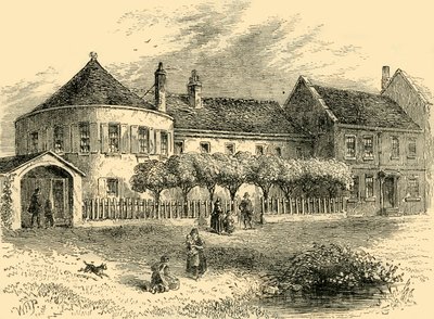 白导管大厦（White Conduit House）约1820年，建于1872年。 作者 不明
