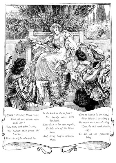 谁是西尔维亚（Silvia），1895年 作者 不明