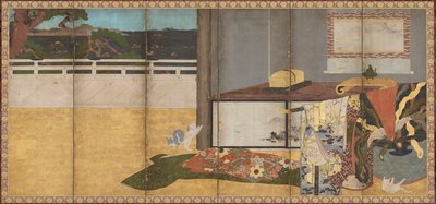 谁的袖子，江户时期，18世纪。 作者 不明