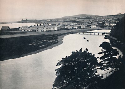 威克洛-城镇与河流的全景，1895年 作者 不明