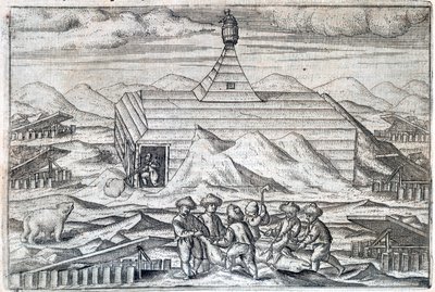 威廉-巴伦支的北极探险，1596-1597年 1598年 作者 不明
