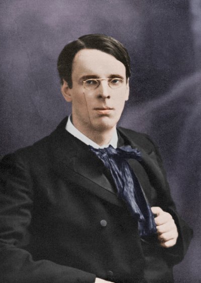 威廉·巴特勒·叶芝（William Butler Yeats），爱尔兰诗人和剧作家，c1900年代 作者 不明