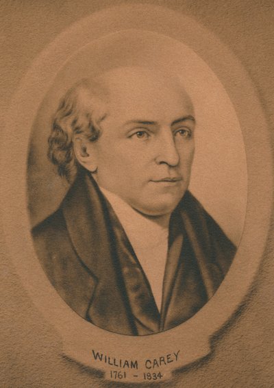威廉·凯里（William Carey）1761-1834，英国传教士和浸信会大臣，c1910 作者 不明