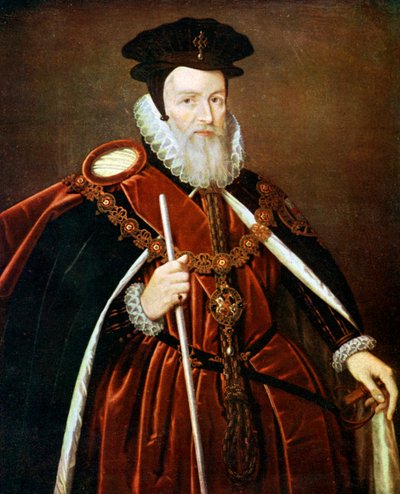 威廉·塞西尔（William Cecil），第一届伯格利男爵（Baron Burghley），16世纪c1905年 作者 不明