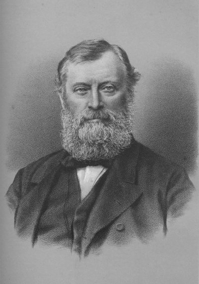 英国工业家，慈善家和政治家威廉·爱德华·福斯特（William Edward Forster），c1880 1883年。 作者 不明
