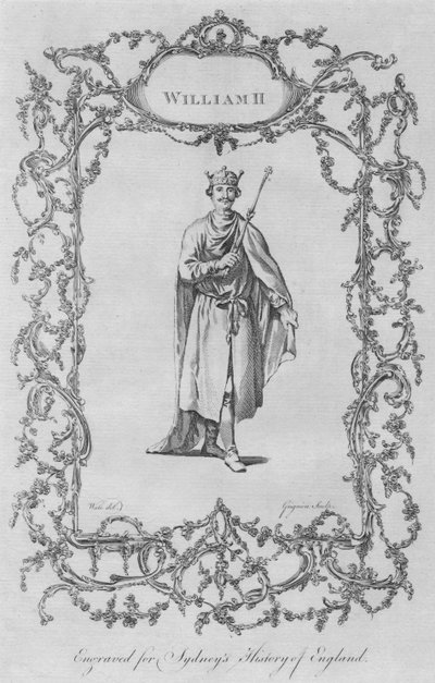 威廉二世（1772）。 作者 不明