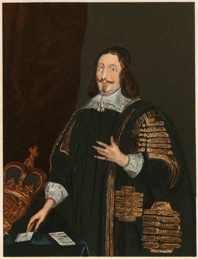 威廉·伦特霍尔（William Lenthall），17世纪英国议员兼律师，c1843 作者 不明
