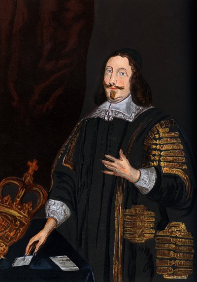 威廉·伦特霍尔（William Lenthall），下议院议长，c1642 1893年 作者 不明