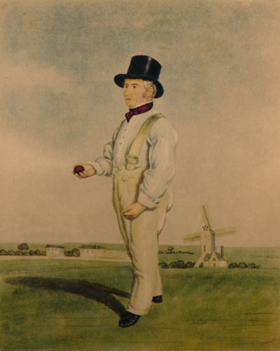 威廉·莉莉·怀特（William Lillywhite），约1850年。 作者 不明