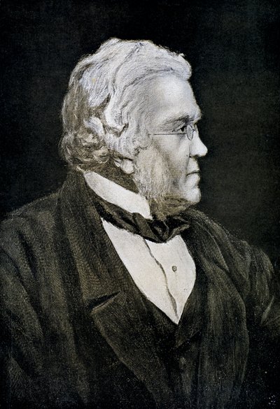 威廉·麦克皮斯·沙克雷（William Makepeace Thackeray），19世纪的英国小说家，1911年 作者 不明