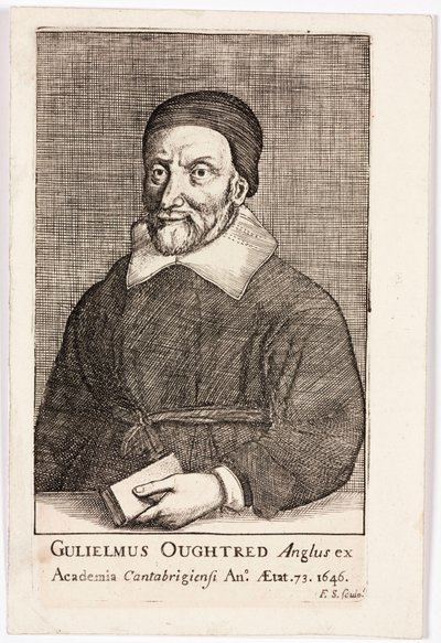 William Oughtred, English mathematician 作者 不明