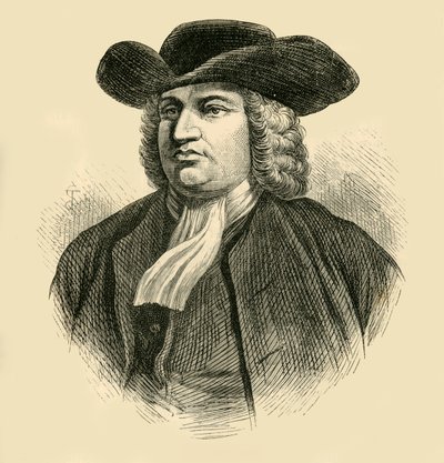 威廉·佩恩（William Penn），c1680-1690，1890年。 作者 不明