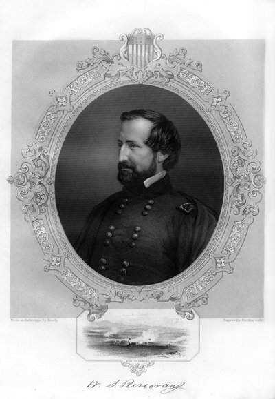 威廉·罗斯克拉恩斯（William Rosecrans），1862年至1867年美国内战期间的联盟将军 作者 不明