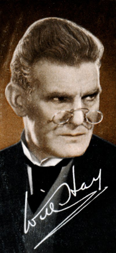 威廉·汤姆森·威尔·海（William Thomson），1888-1949年，英国喜剧演员和演员，1935年 作者 不明