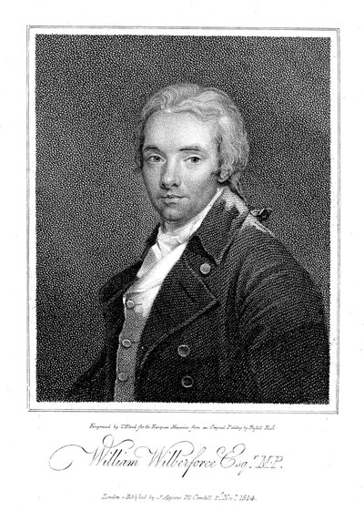 威廉·威尔伯福斯（William Wilberforce），英国慈善家和反奴隶运动者，1814年 作者 不明