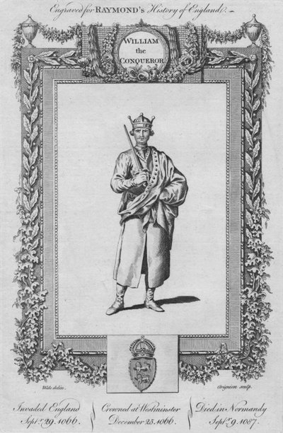 征服者威廉，c1787 作者 不明