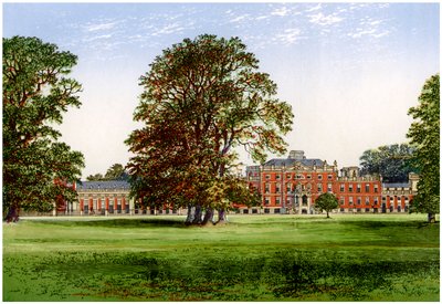 剑桥郡Wimpole Hall，哈德威克伯爵的住所，大约1880年 作者 不明