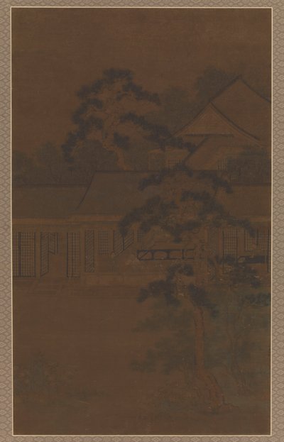 庭院松树上的风》，16世纪。 作者 不明