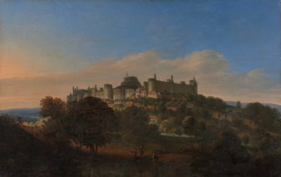 1681年后，从南方看温莎城堡。 作者 不明
