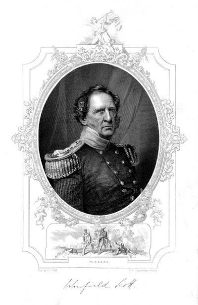 温菲尔德·斯科特（Winfield Scott），19世纪美国士兵 作者 不明