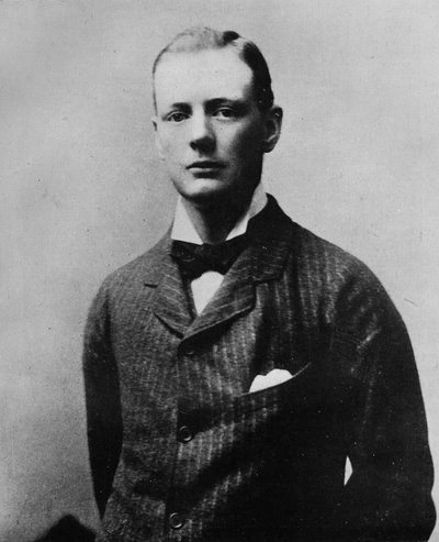 温斯顿·丘吉尔（Winston Churchill），c1897年，1945年 作者 不明