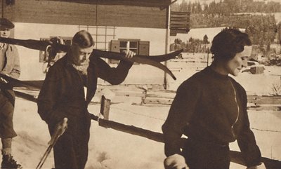 冬季运动，奥地利，1935年，1937年 作者 不明