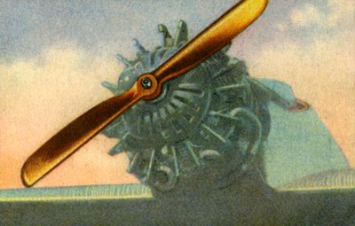 Schwarz Propeller-Werk公司制造的木制飞机螺旋桨，1932年。 作者 不明