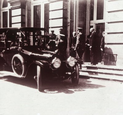 伍德罗·威尔逊（Woodrow Wilson）和阿尔伯特一世国王（King Albert I），c1914-c1918 作者 不明